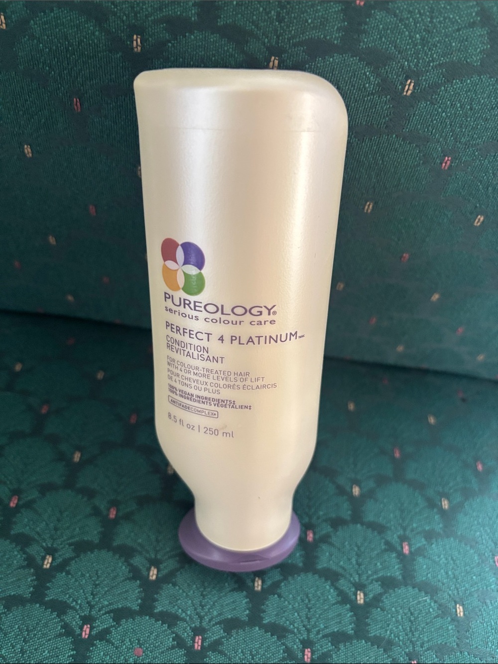 Pureology Perfect 4 Platinum Conditioner - Pearl White with Purple Cap